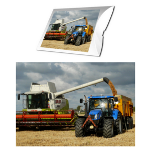 Puzzle Ciągnik z kombajnem 70 elementów