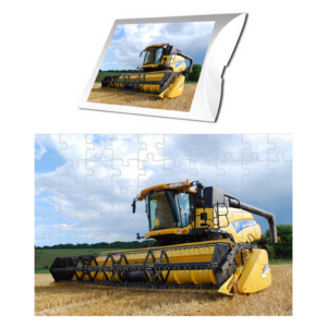 Puzzle z kombajnem New Holland 70 elementów