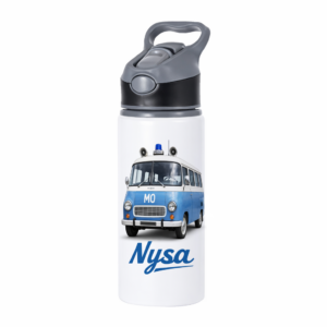 Bidon z  Nysa MO PRL – Milicja Obywatelska, retro