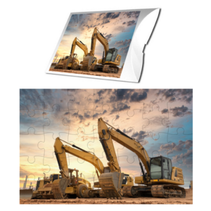 Puzzle z koparką 35 elementów