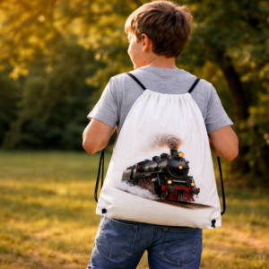 Worek Plecak z Lokomotywą