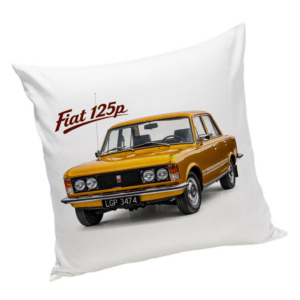 Poduszka z Fiatem 125p Klasyk PRL