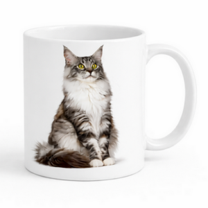 Kubek z kotem Maine Coon