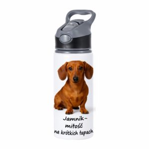 Bidon z jamnikiem – miłość na krótkich łapach