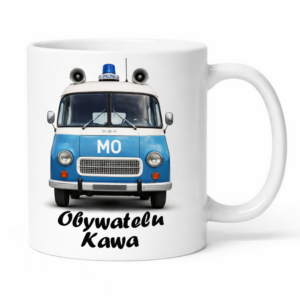 Kubek Nysa MO PRL Obywatelu, kawa