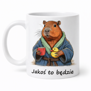 Kubek Kapibara „Jakoś to będzie”