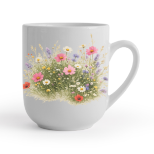 Kubek 300 ml Kwiaty Polne Romantyczny Prezent
