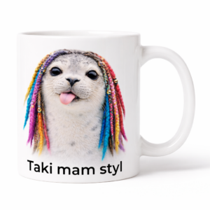 Kubek z kolekcji – Taki mam styl – foka