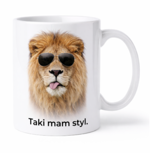 Kubek z kolekcji – Taki mam styl – Lew