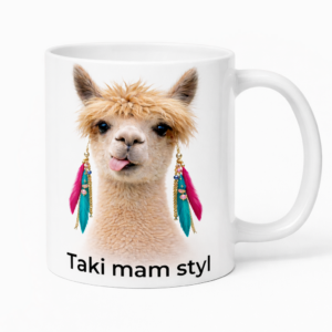 Kubek z kolekcji – Taki mam styl – Alpaka