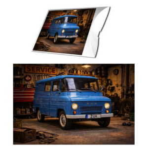 Puzzle 96 el. ŻUK – kultowy samochód PRL