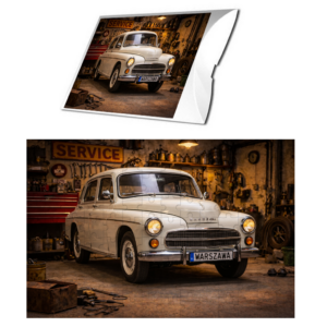 Puzzle 96 el. FSO Warszawa – kultowy samochód PRL