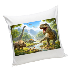 Poduszka z dinozaurami