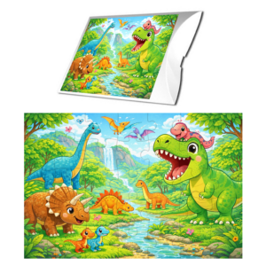 Puzzle z Dinozaurami 35 elementów