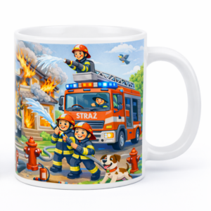 Kubek dla dzieci – Straż Pożarna Strażacy