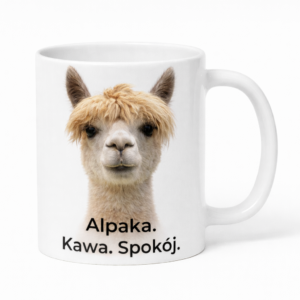 Kubek z alpaką – prezent na poprawę humoru