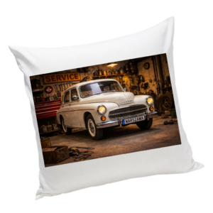 Poduszka FSO Warszawa w garażu Klasyk PRL
