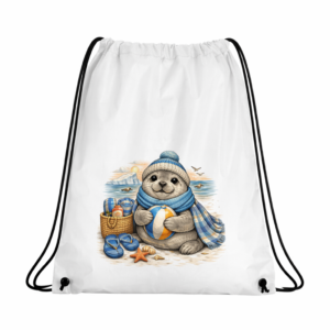 Worek plecak z foką kolekcja – Foczy Spokój