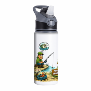 Bidon dla Wędkarza śmieszny nadruk