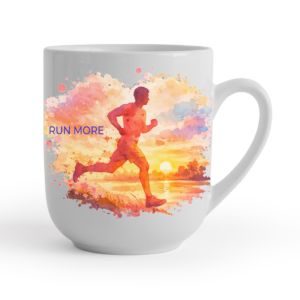 Kubek dla biegacza RUN MORE