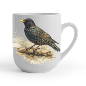 Kubek ze szpakiem szpak