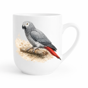 Kubek 300 ml Papuga żako