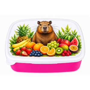 Śniadaniówka z Kapibarą i Owocami Lunchbox